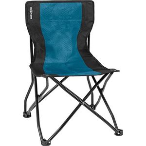 Brunner 0404035N.C55 klapstoel campingstoel met veiligheidsframe anti-ribben, grijs/groen, draagkracht 102 kg, standaard