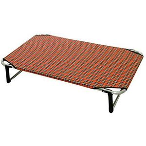 WEBMARKETPOINT Honden- en kattenbed van aluminium, 50 x 35 cm