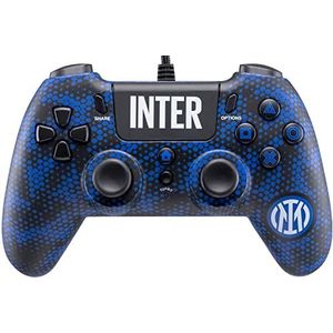 GED - Bedrade Controller - Zwart - FC Inter 3.0 - PS4 - PC