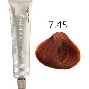 AlfaParf Milano Evolution Of The Color Bronze 7.45 middenblond koper mahonie