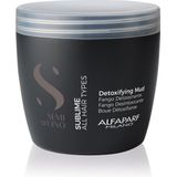 Mask Semi Di Lino Sublime Detoxifying Mud Alfaparf Milano (500 ml)
