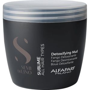 Mask Semi Di Lino Sublime Detoxifying Mud Alfaparf Milano (500 ml)