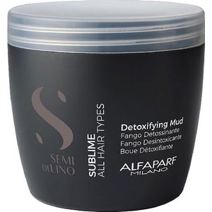 Mask Semi Di Lino Sublime Detoxifying Mud Alfaparf Milano (500 ml)
