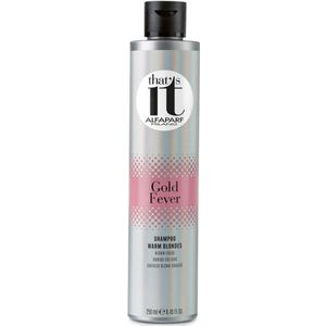 Alfaparf - That's It Gold Fever - Shampoo - 250 ml - Rijk Gepigmenteerd