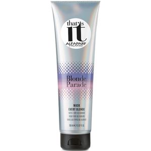 Alfaparf - That's It Blonde Parade - Haarmasker - 150 ml - Verzorgend