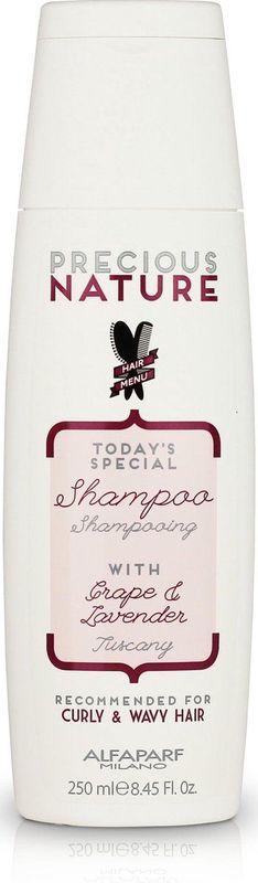Alfaparf Milano - Precious Nature - Shampoo - 250 ml - Voor Krullend en Golvend Haar
