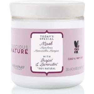 Alfaparf - Precious Nature Haarmasker - 200ml - Voor Krullend en Golvend Haar