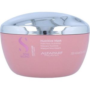 Alfaparf Milano - Semi di Lino Moisture - Haarmasker - 200 ml - Voor Droog Haar