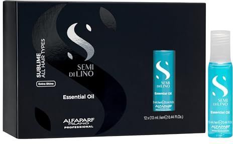 Alfaparf Milano Semi Di Lino Sublime Essential Oil Ampoules 12x13ml