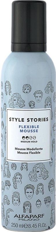 Alfaparf - Flexible Mousse - Styling Mousse - Glanzend - Moringa Olie