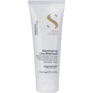Alfaparf - Milano Collectie - Haarverzorging - Semi-di-Lino Diamond - Illuminerende Low Shampoo - 75 ml