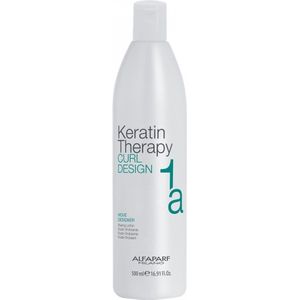Alfaparf Milano - Keratin Therapy Curl Design Move Designer - Haargel - 500 ml