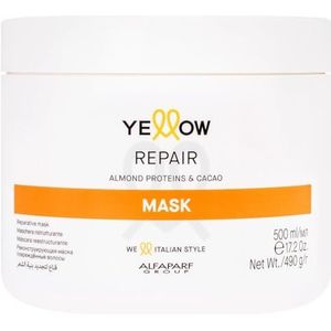 Yellow Repair Almond Proteins & Cacao Mask For Damaged Hair 500ml