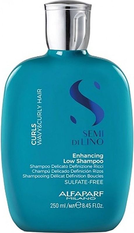 Alfaparf - Semi di Lino Curls Enhancing Low Shampoo - 250ml - Zacht en Hydraterend