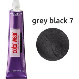 Alfaparf Milano Coloration Color Wear Veganistische haarverf Special 7 Metallic Grey Black