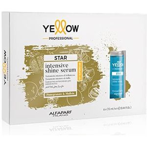 Star Intensive Shine Serum - Intensieve glansbehandeling in ampullen - 6 x 13 ml - Yellow Professional
