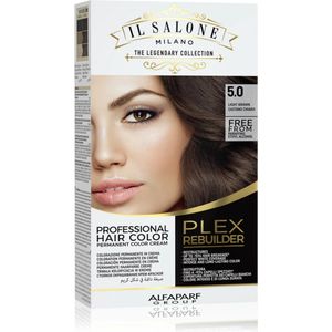 Alfaparf Milano - Il Salone Milano Plex Rebuilder - Permanente Haarkleuring - Light Brown - 1 st