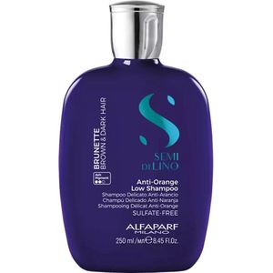 Alfaparf - Semi Di Lino Brunette - Shampoo - 250ml - Neutraliseer Koperachtige Tint