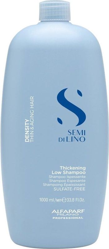 Alfaparf - Semi di Lino Density Low Shampoo - 1000ml - Sulfaatvrij
