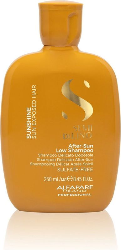 Alfaparf Milano Semi di Lino Sunshine Beschermende Shampoo voor Belast Haar door de Zon 250 ml