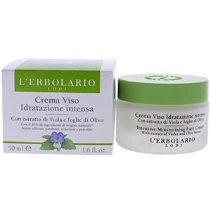 L'Erbolario Intensieve vochtinbrengende crème, per stuk verpakt (1 x 50 ml)