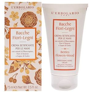 L'Erbolario Bacche Fiori Legni Handcrème, 75 ml