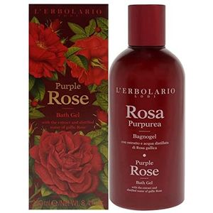 L'Erbolario Rosa Purpurea Bad-/Douchegel, 250 ml