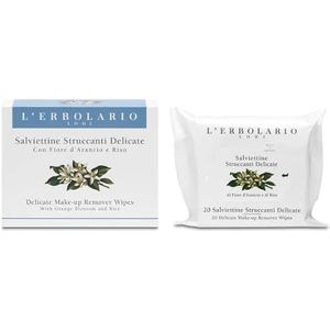 Delicate make-up remover oranjebloesem en rijst 20 stuks