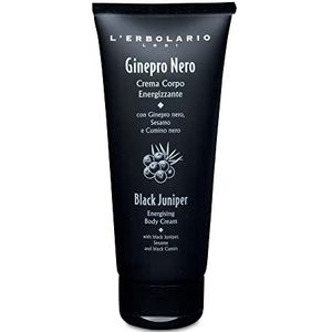 L'Erbolario GINEPRO NERO Energiegevende Body Cream, 200 ml