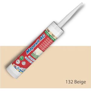 Mapei Mapesil AC siliconenkit 310ml 132 beige 2000