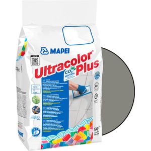 Mapei Ultracolor plus voegmiddel sneldrogend 5kg 113 - Cementgrijs