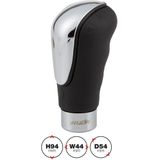 Simoni Racing - Pookknop - Zwart/Chroom - Kunststof - Universeel