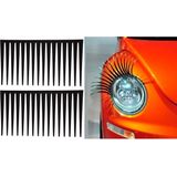 Koplampen - Zwart - Set van 2 - Zelfklevend