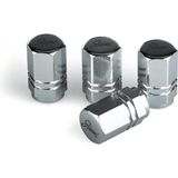 Simoni Racing - Set Ventielkapjes - Chroom - Aluminium - 4 Stuks