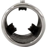 Simoni Racing - Ovaal Schuin - Uitlaatsierstuk - Inox - 75x80xL128