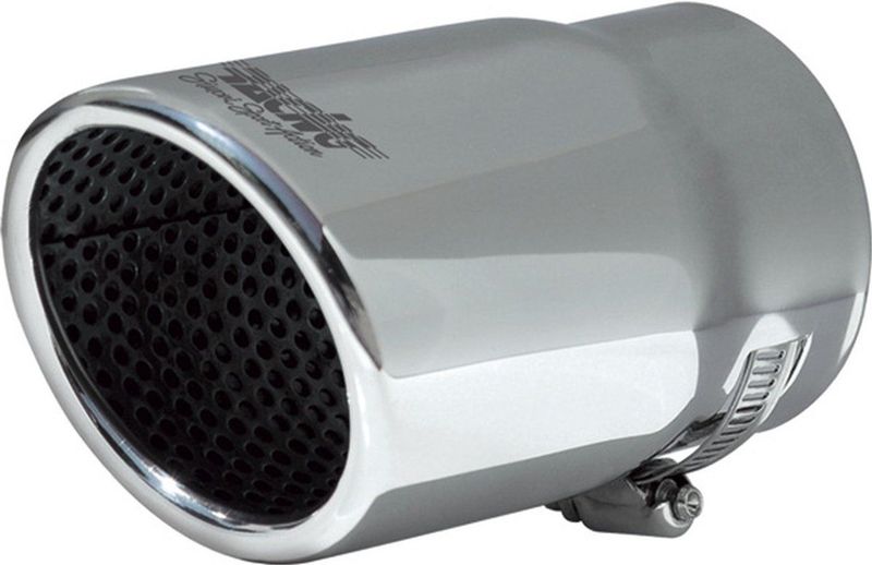 Simoni Racing - Ovaal Schuin - Uitlaatsierstuk - Inox - 75x80xL128