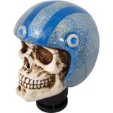 Simoni Racing - Pookknop - Skull - Blauw - Kunststof