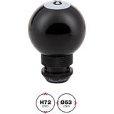 Simoni Racing - Pookknop 8-Ball - Zwart - Kunststof - Universeel