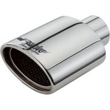 Simoni Racing - UitlaatSierstuk - Ovaal - RVS - Diameter 119x76mm - Lengte 178mm