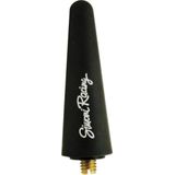 Simoni Racing - Fun - Rubber Antenne - Zwart - Lengte 5cm