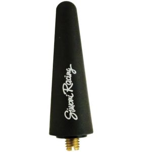 Simoni Racing Rubber Antenne 'Fun' - Zwart - Lengte 5cm