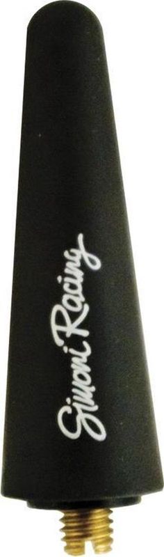 Simoni Racing - Fun - Rubber Antenne - Zwart - Lengte 5cm