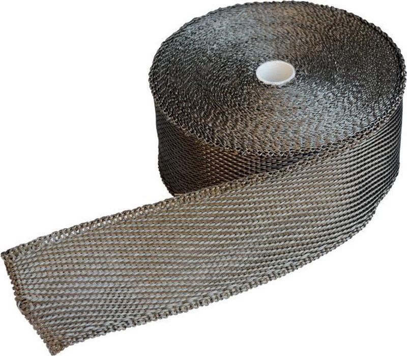 Simoni Racing - Uitlaat Thermo Wrap Kit - Zwart - 50,8mm x 15,24m