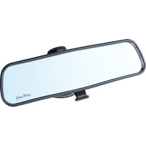 Simoni Racing - BinnenSpiegel - Zwart - Vlak - Met Zuignap