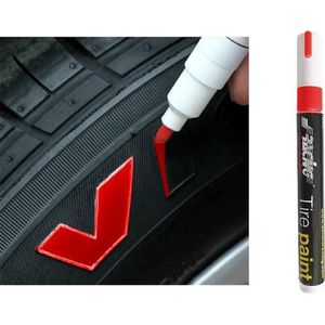 Simoni Racing - BandenStift - Rood - Permanente Markering - Wasstraat Bestendig