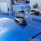 BIG SHARK FIN - Antenne - Glanzend Zwart - ABS Kunststof