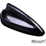 BIG SHARK FIN - Antenne - Glanzend Zwart - ABS Kunststof