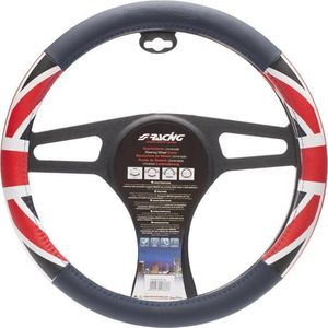 Auto Stuurhoes Voor Peugeot 2008 2019 2020 2022 E2008 2020 Auto Stuurhoes Koolstofvezel Pu Leer Mode Antislip Auto Accessoires Stuurwiel Beschermer (Kleur : Zwart
