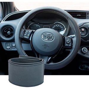 Simoni Racing - Stuurwielhoes - Zwart - Kunstleer