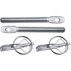 Simoni Racing - Universele Motorkaphaken - RVS - Quick Release - Type 2